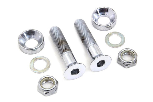 Colony Lower Shock Mount Kit Chrome - 9986-8